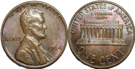 SUA 1964 - 1 cent, circulata