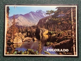 SUA 1991 - Colorado, lacul Haiyaha - vedere