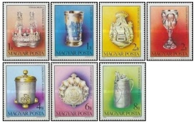 Ungaria 1984 - Jewish Art, serie neuzata