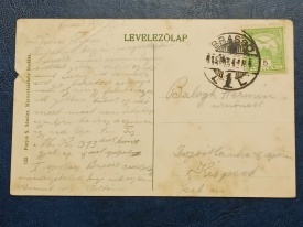 1915 - Targu Mures, centru cu strada Bolyai (jud. Mures) - Img 2