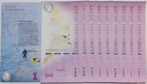 Antarctica 2012 - 1 dollar, necirculata (10 bucati)