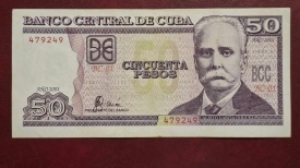 Cuba 2001 - 50 pesos, circulata