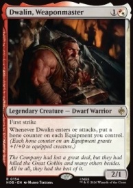 Dwalin, Weaponmaster FOIL