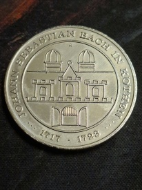 Germania 1985 - Johann Sebastian Bach, medal comemorativ  - Img 2