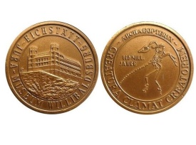 Germania 1990 - Muzeul Willibaldsburg RFG, medal in capsula