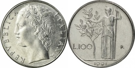 Italia 1992 - 100 lire, circulata