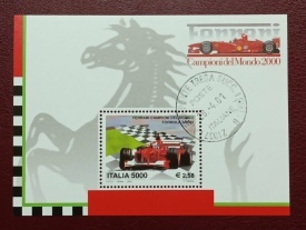 Italia 2001 - Ferrari in formula-1, colita stampilata