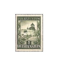 Liechtenstein 1952 - Castelul Vaduz, neuzata