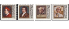Liechtenstein 1981 - picturi cu personalitati, serie neuzata