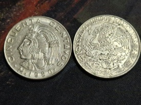 Mexic 1980 - 50 centavos, circulata