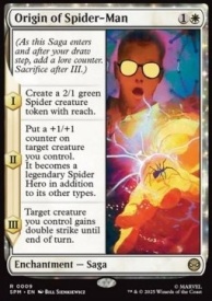 Origin of Spider-Man FOIL