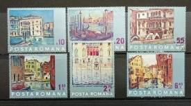 Romania 1972 - picturi Venetia, serie stampilata