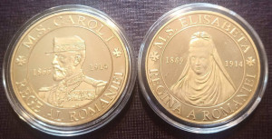 Romania 2017 - medal comemorativ - regele Carol I.