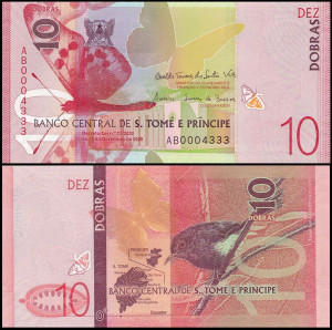 Sao Tome 2020 - 10 dobras, aUNC