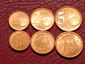 Spania 2000-2004 - mini euroset, necirculata