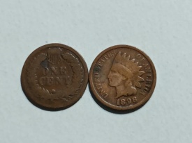 SUA 1898 - 1 cent, circulata