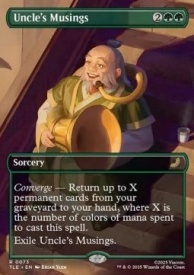 Uncle's Musings FOIL