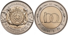 Ungaria 2024 - 100 forint, 100 de ani Banca Naționala - necirculata