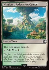Windurst, Federation Center FOIL