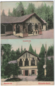 1909 - Borsec, vila si izvorul Kossuth (jud.Harghita)
