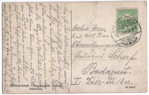1912 - Sibiu, intersectie (jud. Sibiu) - Img 2