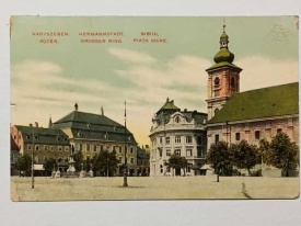 1914 Sibiu, piata Mare (jud. Sibiu)