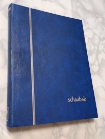 Album clasor filatelic A4, albastru