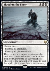 Blood on the Snow x2