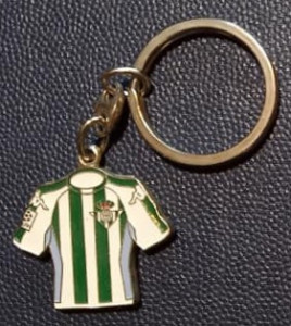 Breloc metalic C.F. Real Betis