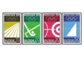 Germania 1969 - J.O. Munchen, serie neuzata