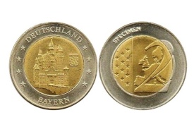 Germania 2009 - 2 euro, Bayern - SPECIMEN