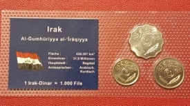Irak 1981-90 - set monede necirculate