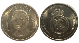 Jeton 2000 - Miguel Munoz, fotbalist - Real Madrid