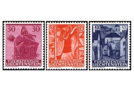 Liechtenstein 1962 - Craciun, serie neuzata