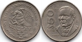 Mexic 1985 - 50 pesos, circulata