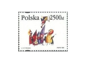 Polonia 1994 - Craciun, neuzata