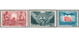 Romania 1947 - Al doilea congres C.G.M., serie neuzata