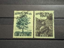 Romania 1956 - Luna padurii, serie stampilata