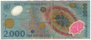 Romania 1999 - 2000 lei, uzata - Img 2