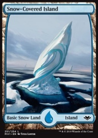 Snow-Covered Island FOIL