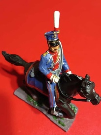 Soldat din plumb nr.1 - 1812-1814 - ofiter de garda pe calare - Img 2