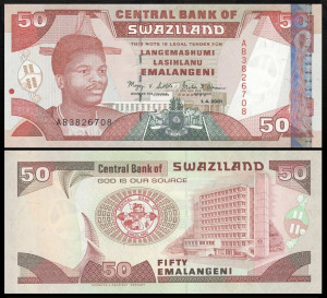 Swaziland 2001 - 50 emalangeni, XF