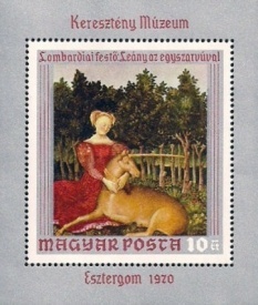Ungaria 1970 - picturi din Muzeul Crestin, colita neuzata