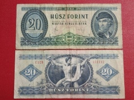 Ungaria 1980 - 20 forint, circulata