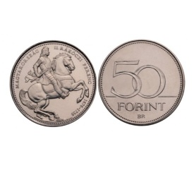 Ungaria 2026 - 50 forint, ll. Rakoczi Ferenc, necirculata
