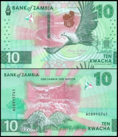 Zambia 2024 - 10 Kwacha, necirculata