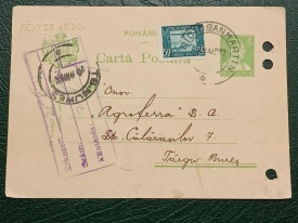 1932 - Tarnaveni, intreg postal