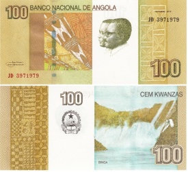 Angola 2012 - 100 escudos, necirculata