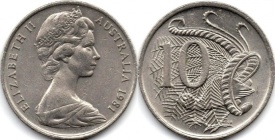 Australia 1983 - 10 cents, circulata