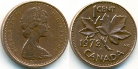 Canada 1973 - 1 cent, circulata